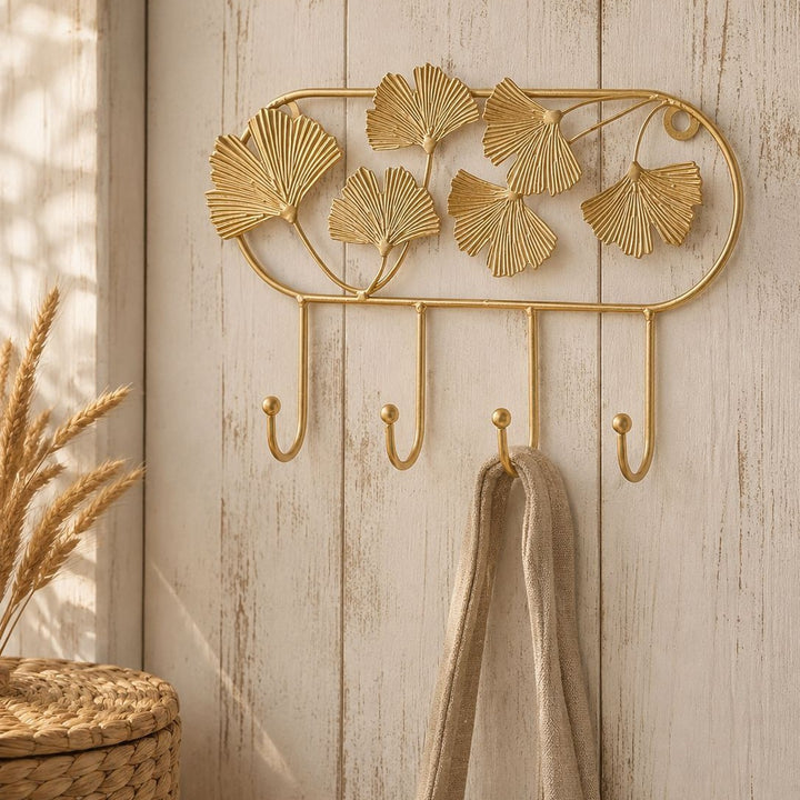 Bloemige Wandhaak Organizer
