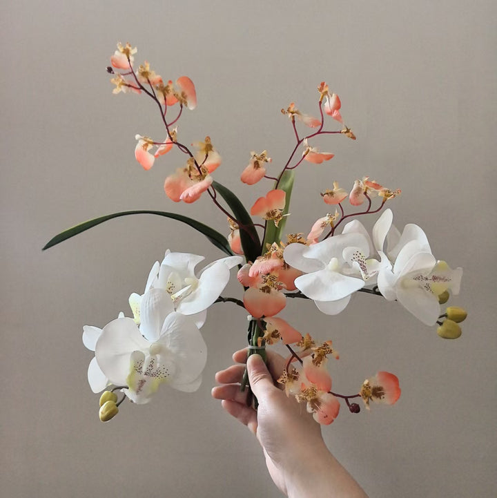 Levensechte Orchidee Bloemenarrangement