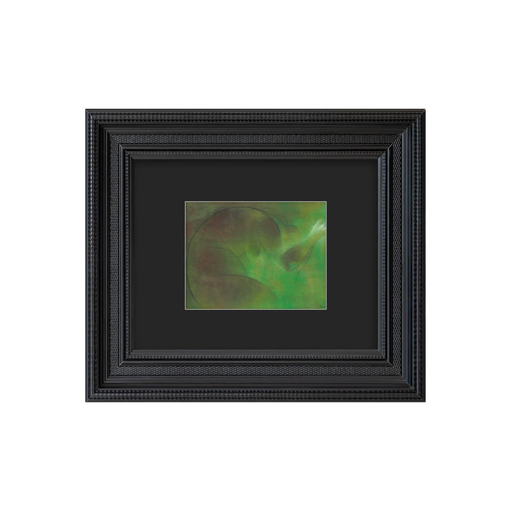 Abstract Expressionist Ingelijste Kunstwerk