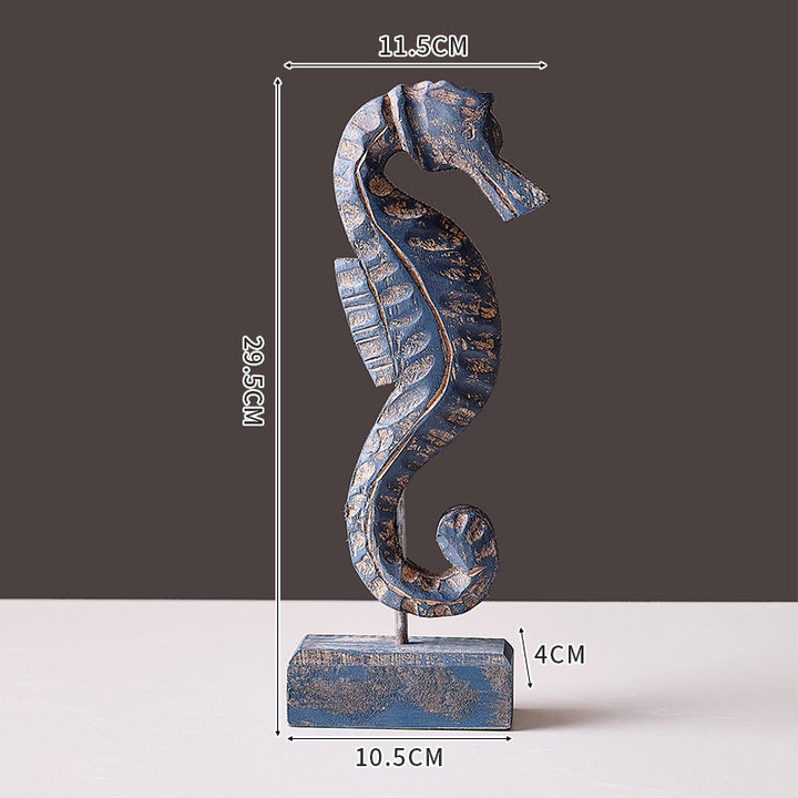 Walvis-Thema Decoratieve Beeldhouwwerk