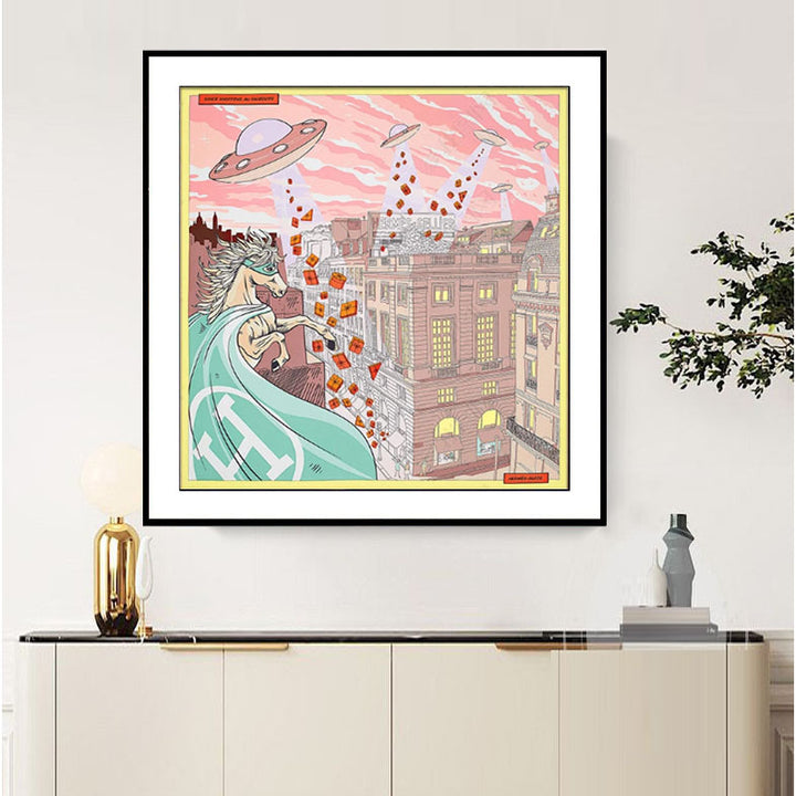 Abstracte Kunst Print