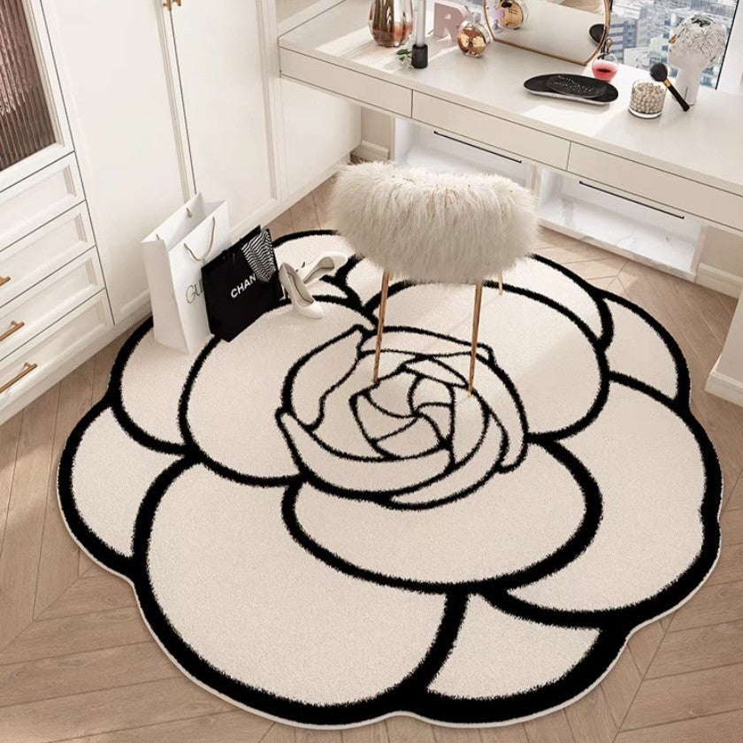 Bloem Patroon Vloerkleed