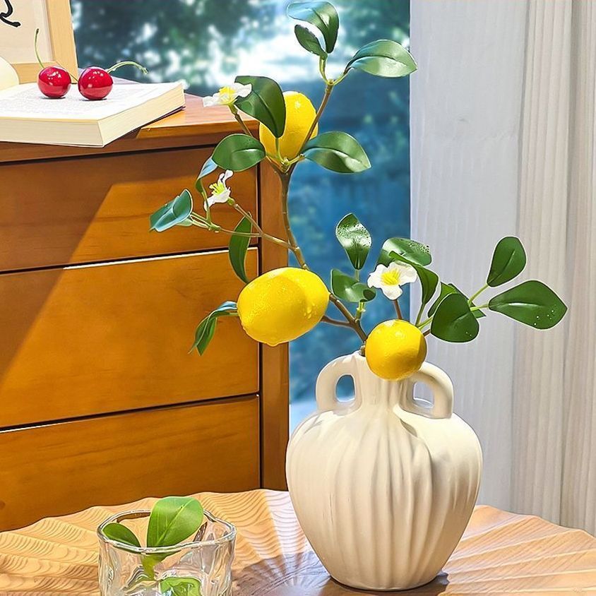 Moderne Keramische Fruit-Geïnspireerde Vaasje