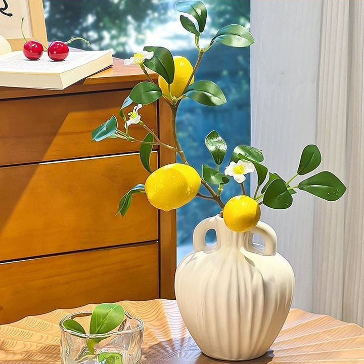Moderne Keramische Fruit-Geïnspireerde Vaasje