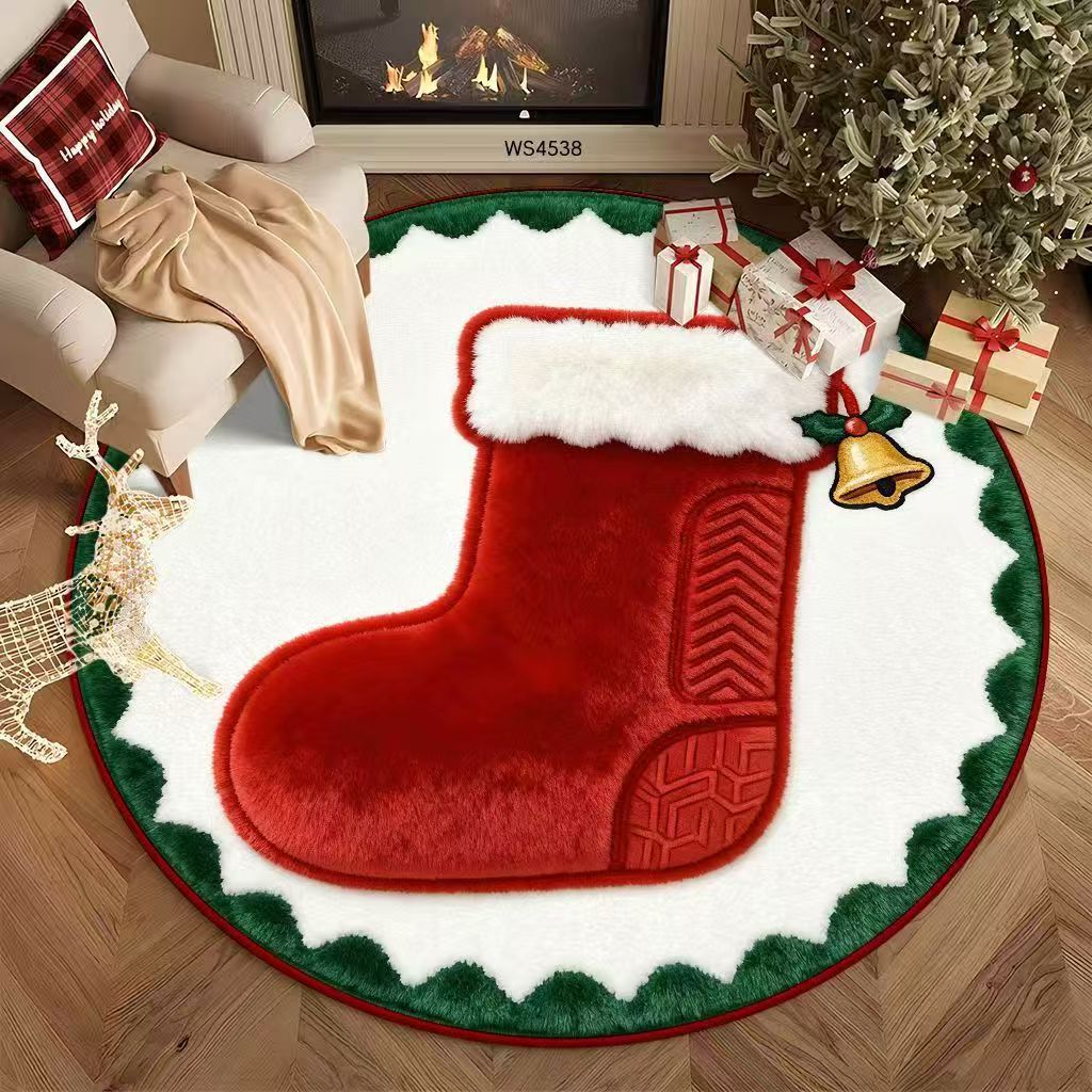 Feestelijke Ronde Vloerkleed