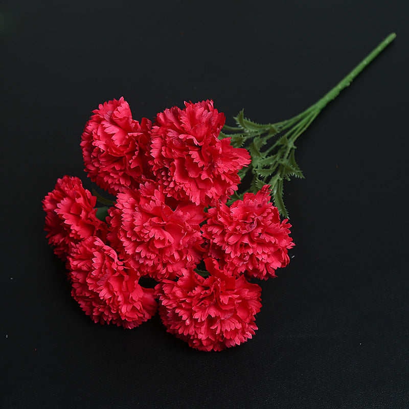 Kunstmatige Anjers Bouquet voor Thuisdecoratie Display
