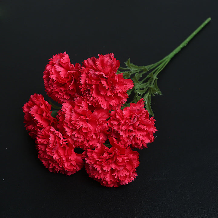 Kunstmatige Anjers Bouquet voor Thuisdecoratie Display