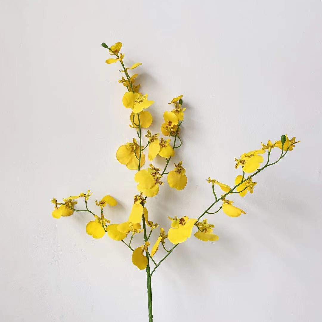 Levensechte Orchidee Bloem Steel