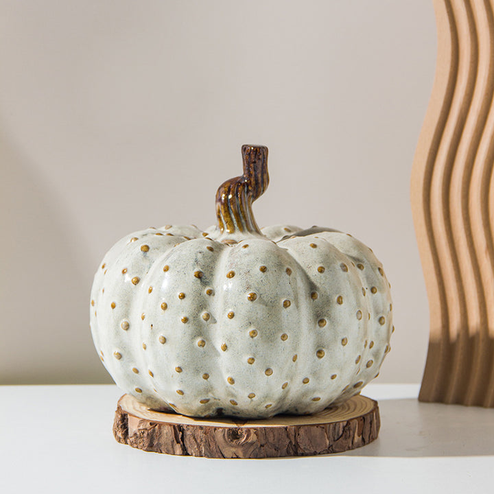 Decoratieve Keramische Pompoen Plantenbak