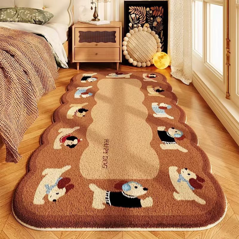 Schattig Cartoon Honden-Thema Tapijt