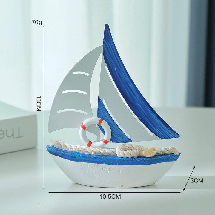 Zeilboot Tafel Middenstuk Display