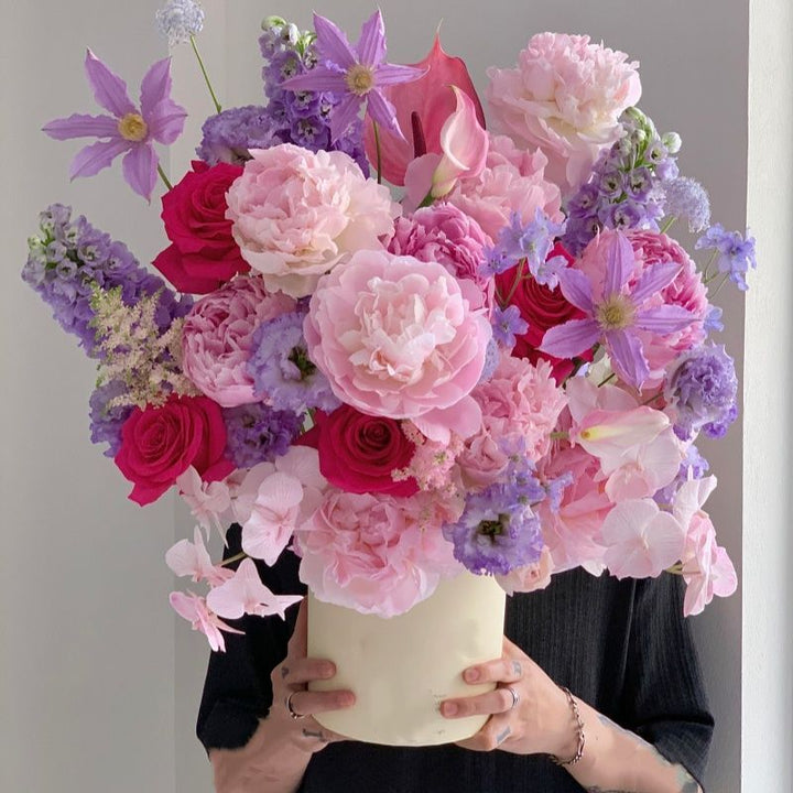 Decoratieve Bloemstukken met Stijlvolle Vaasje
