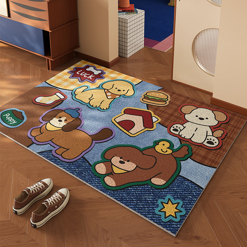 Creatieve huisdier-thema decoratieve vloerkleed