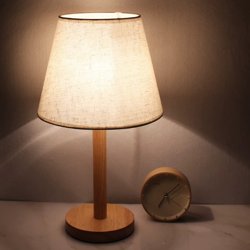 Moderne Houten Tafel Lamp