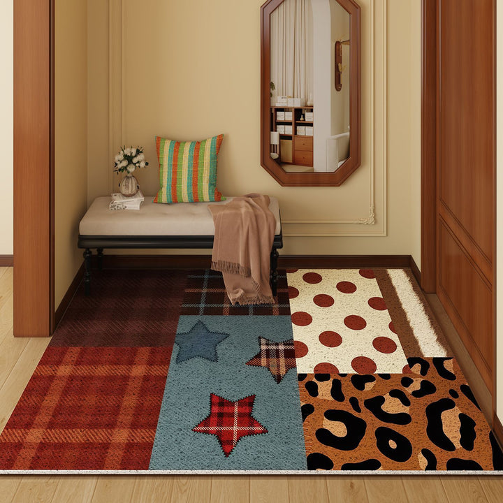 Textured vloerkleed