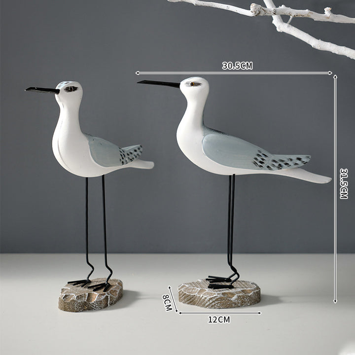 Zeemeeuw Sculptuur Thuis Display