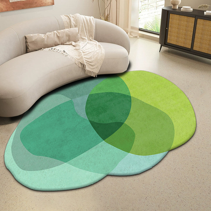 Abstract Wave Design Vloerkleed