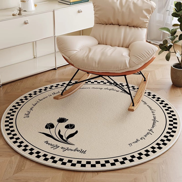 Ronde Decoratieve Vloerkleed