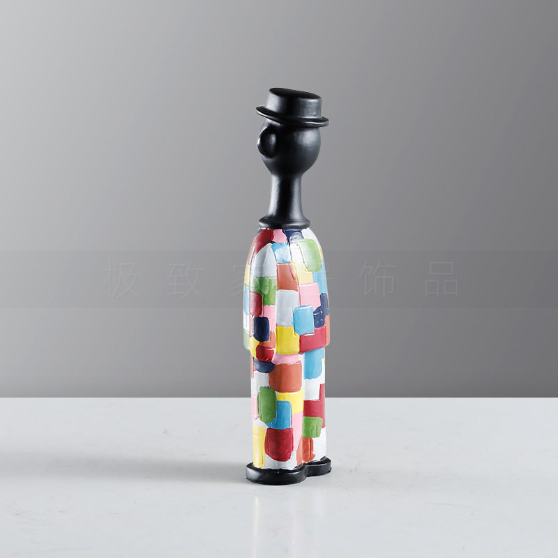 Decoratieve Kleurrijke Figuur