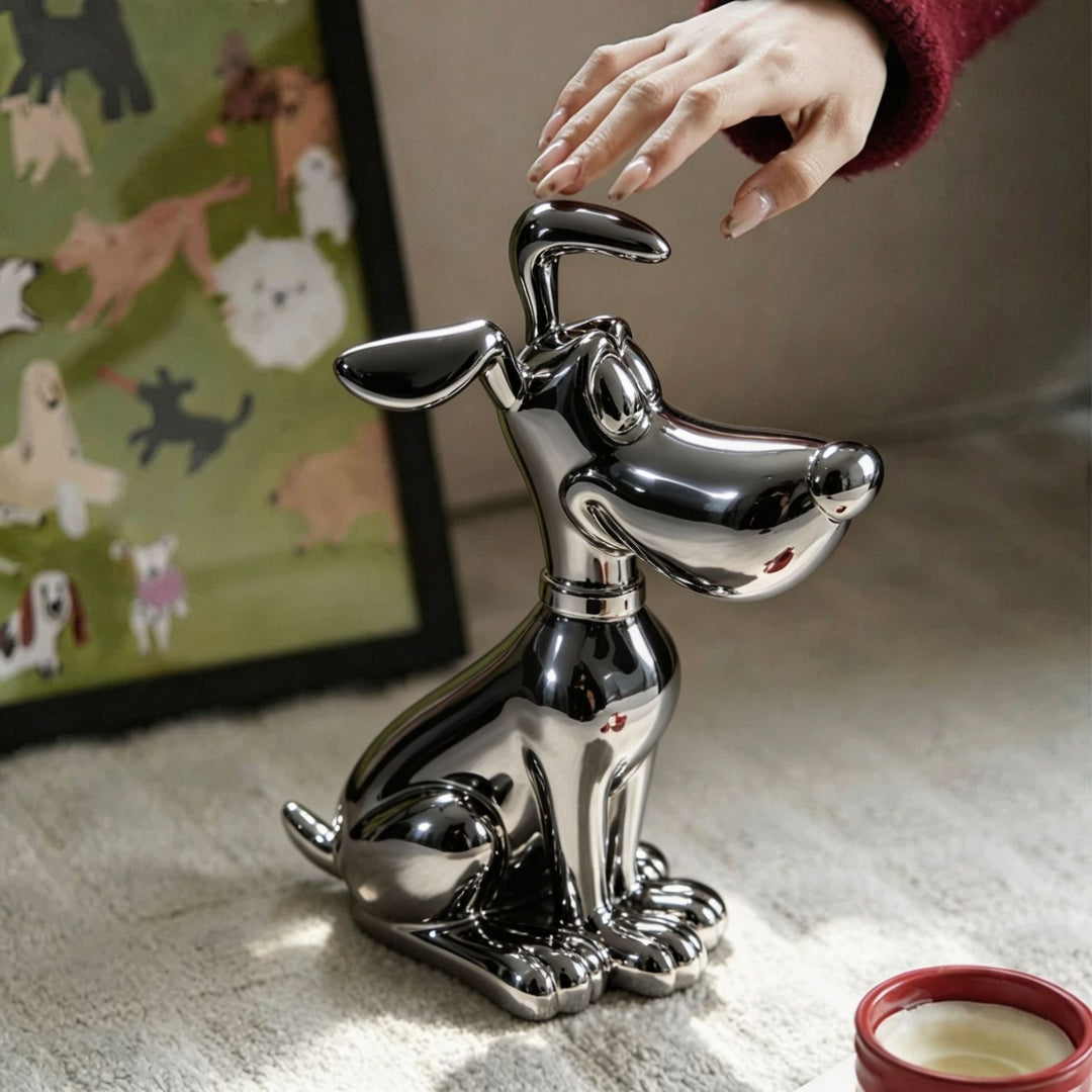 Decoratieve Hondenbeeld voor Interieur Huisdecor