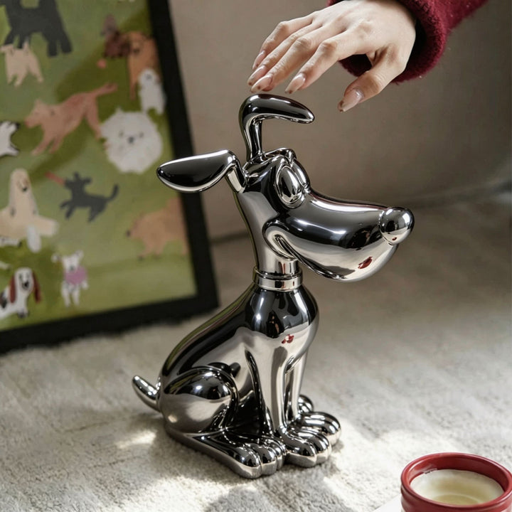 Decoratieve Hondenbeeld voor Interieur Huisdecor