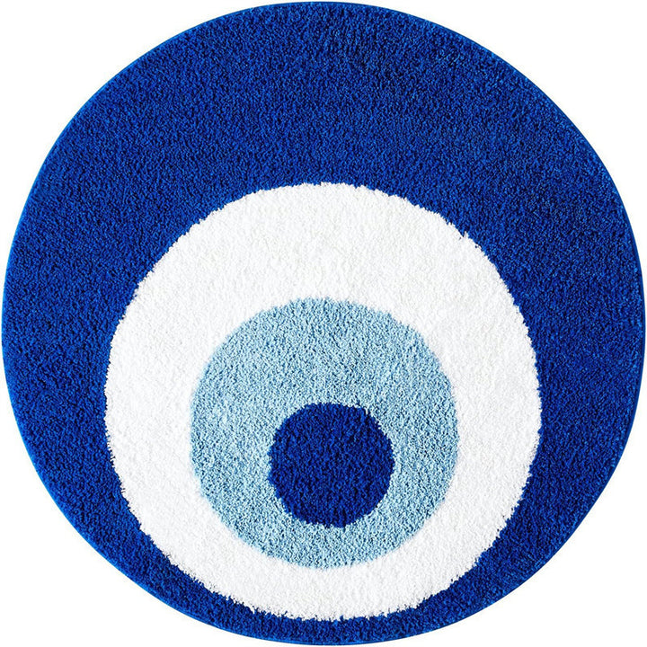 Speelse Ronde Pool-Thema Tapijt