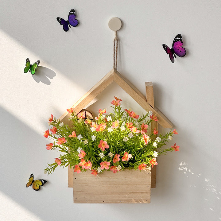 Decoratieve Wandbehang Bloemenarrangement