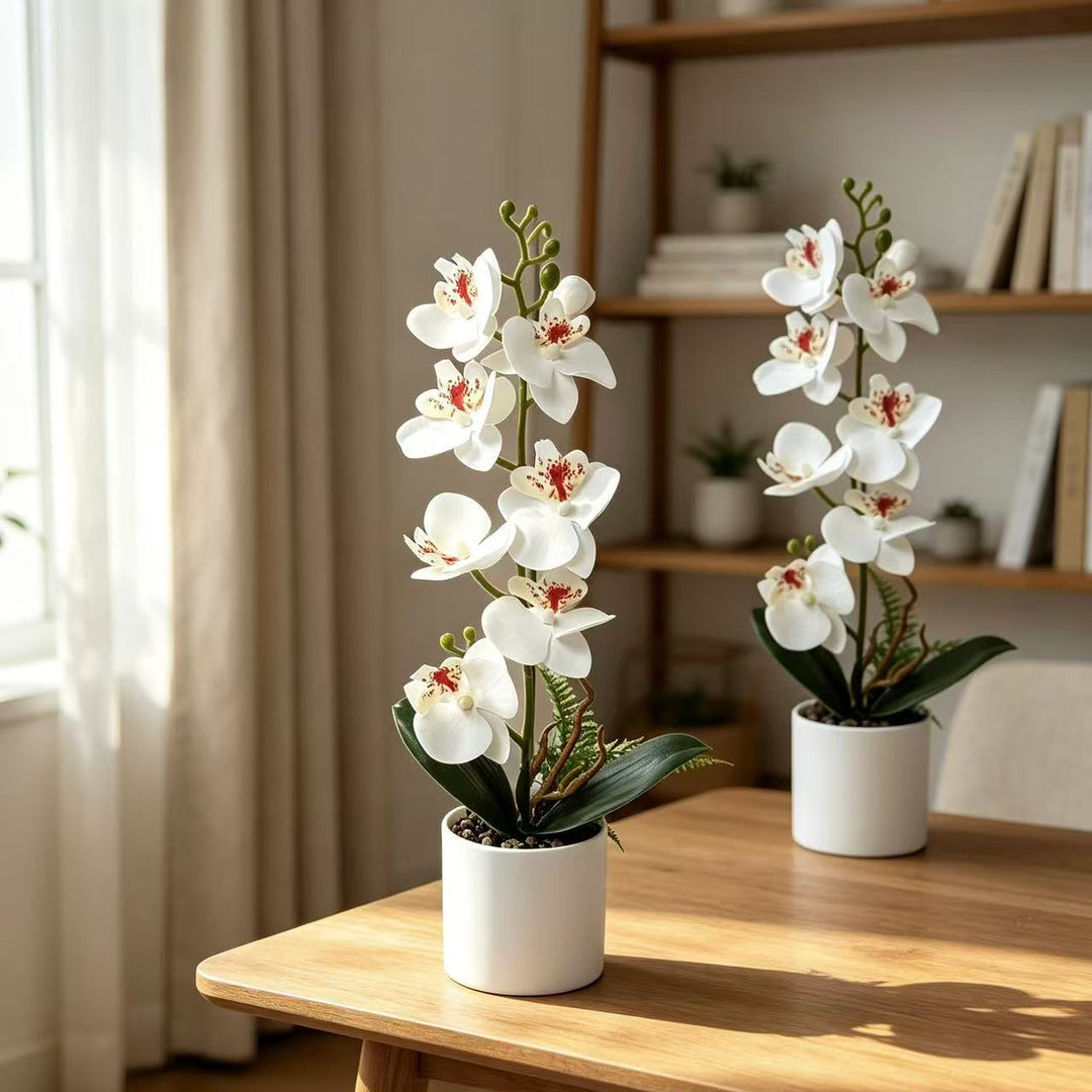Kunstmatige Orchidee Centerpiece voor Woondecoratie en Tafelaanbieding