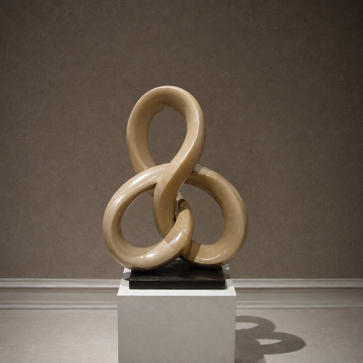 Abstract Decoratieve Loop Sculptuur