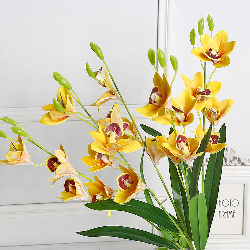 Realistische Orchidee Steel