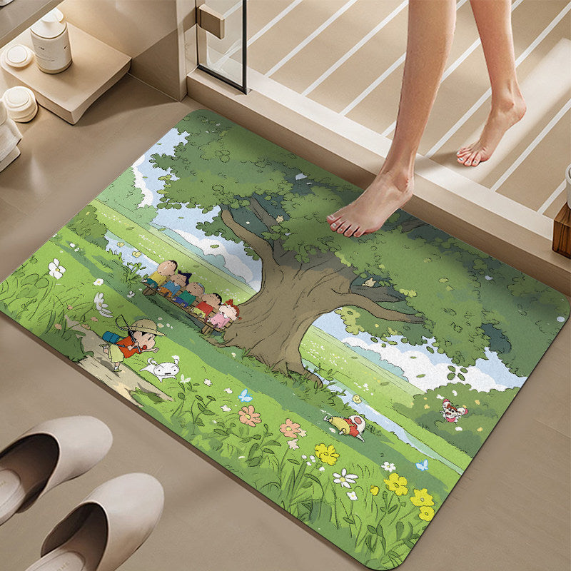 Zachte Decoratieve Badmat