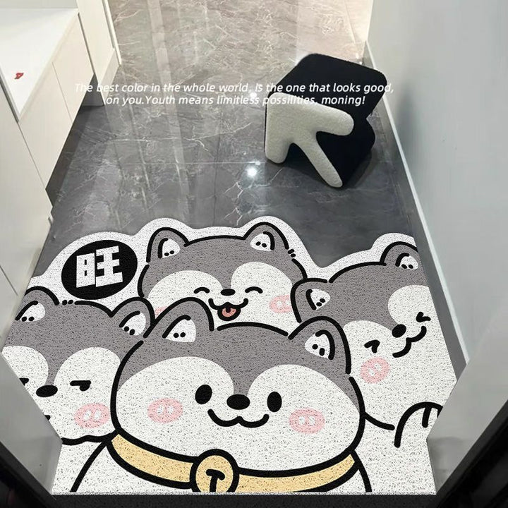 Schattige Honden-Thema Decoratieve Area Mat