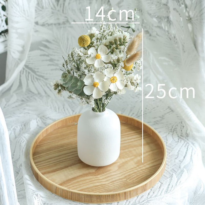 Natuurlijk Gedroogde Bloemen Boeket Arrangement