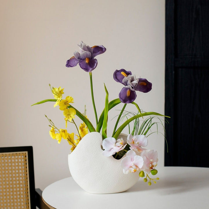 Moderne Keramische Bloemenarrangement