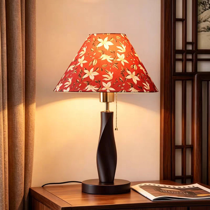 Elegante Gedraaide Basis Tafel Lamp