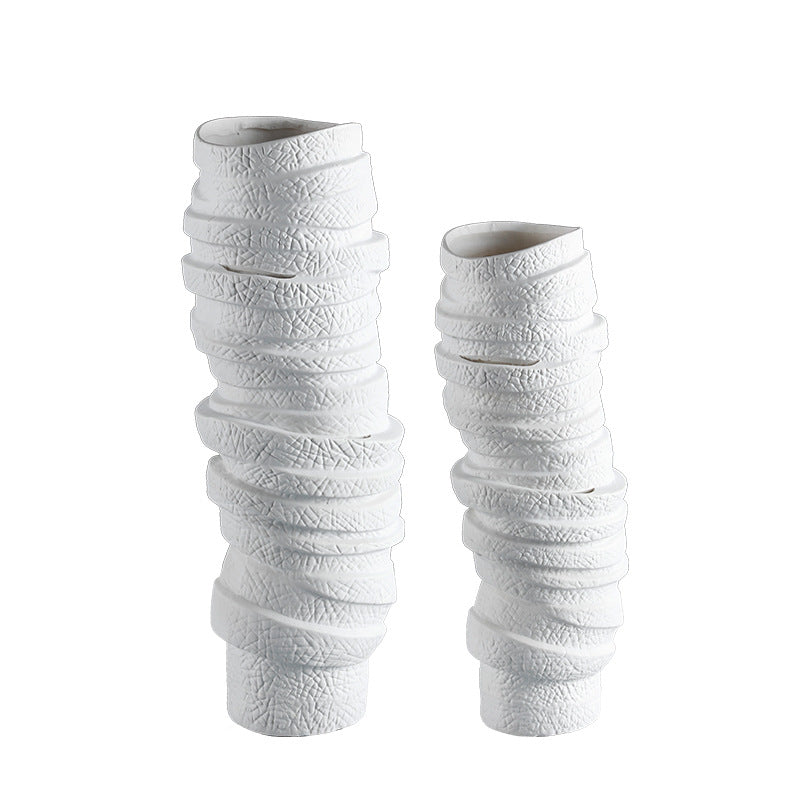 Textured Moderne Decoratieve Vaas