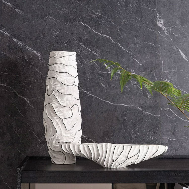 Decoratieve Bladvormige Middenstuk
