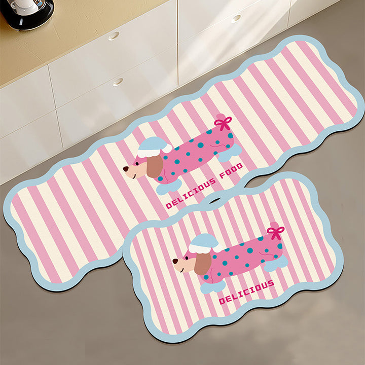 Lieve Dierenthema Keukenmat Set