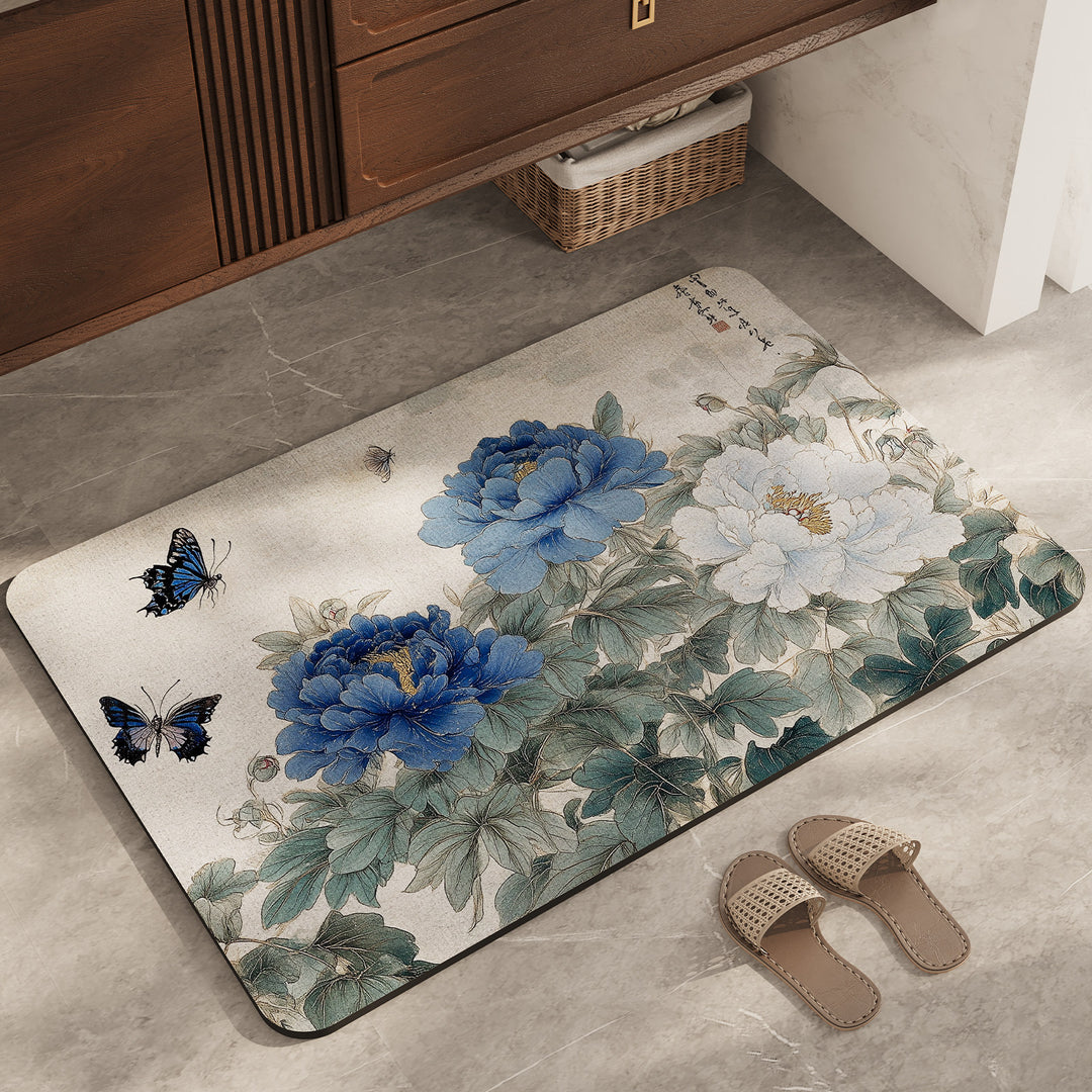 Bloemprint Antislip Badmat