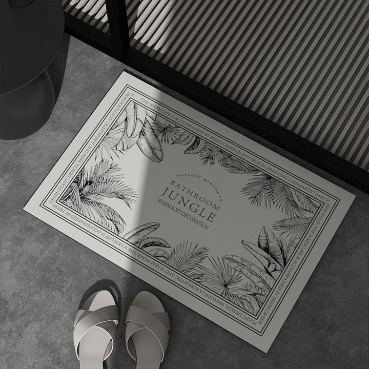 Tropisch jungle-thema binnenmat