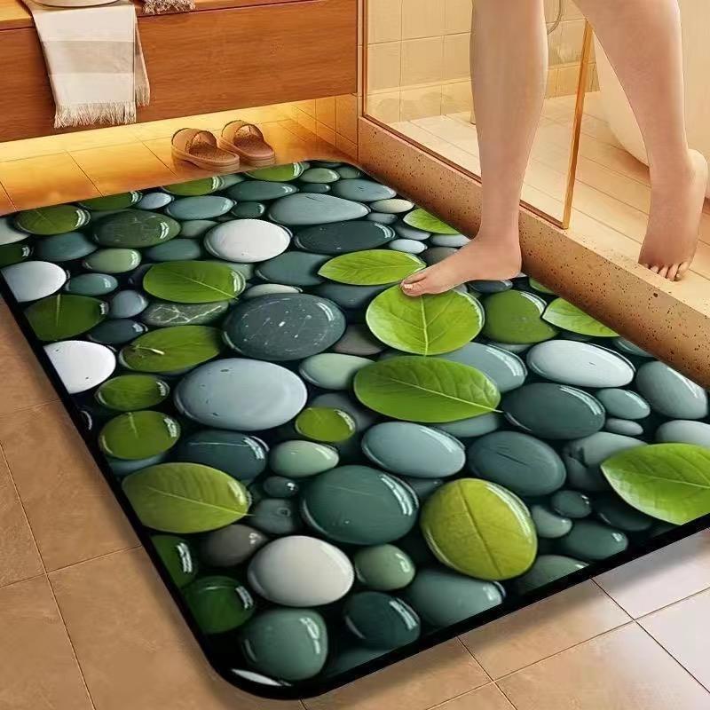 Pebble Design Badmat