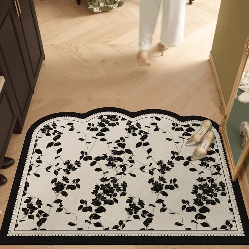 Elegante Botanische Ontwerp Comfortmat voor Thuis