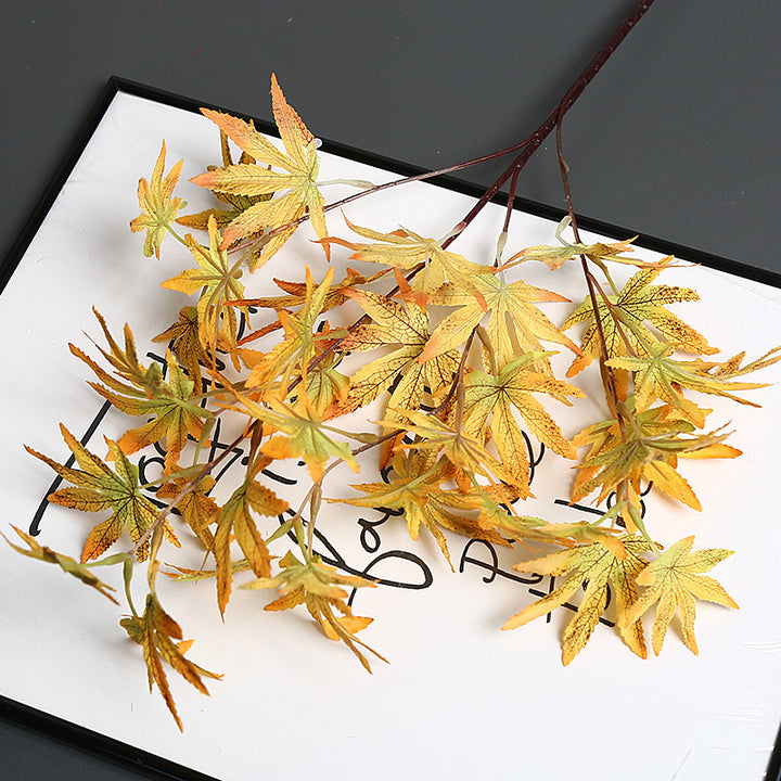 Decoratieve Nep Maple Leaf Steel voor Hu decor