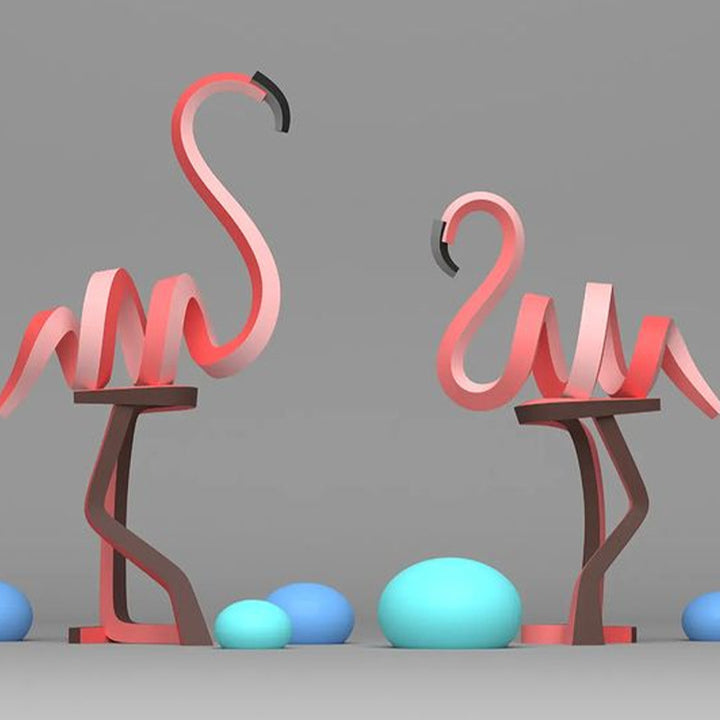 Moderne Sculpturale Kruk