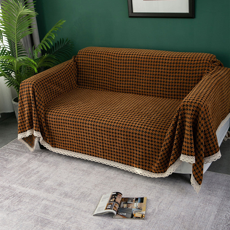 Elegante Houndstooth Bankhoes