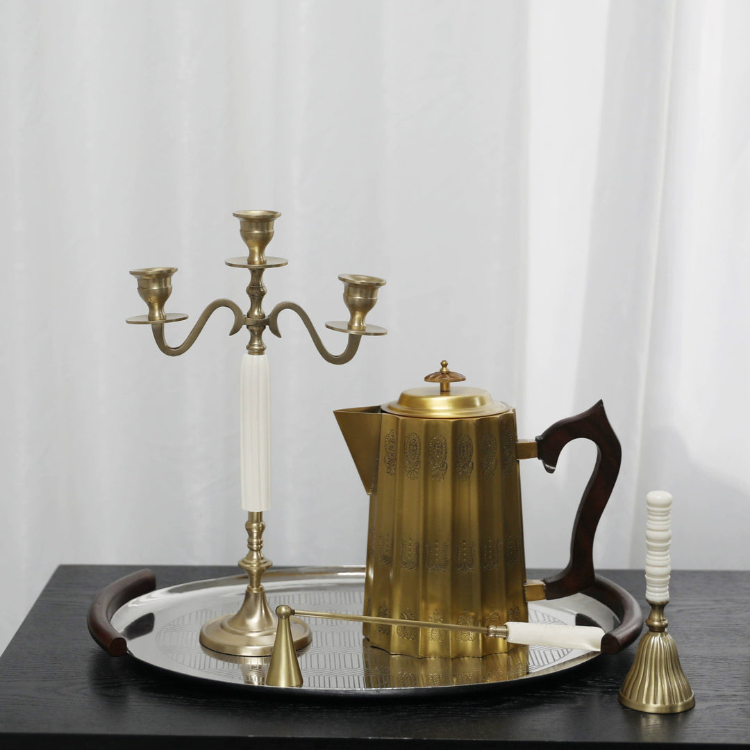 Elegante Messing Kaarsenhouder