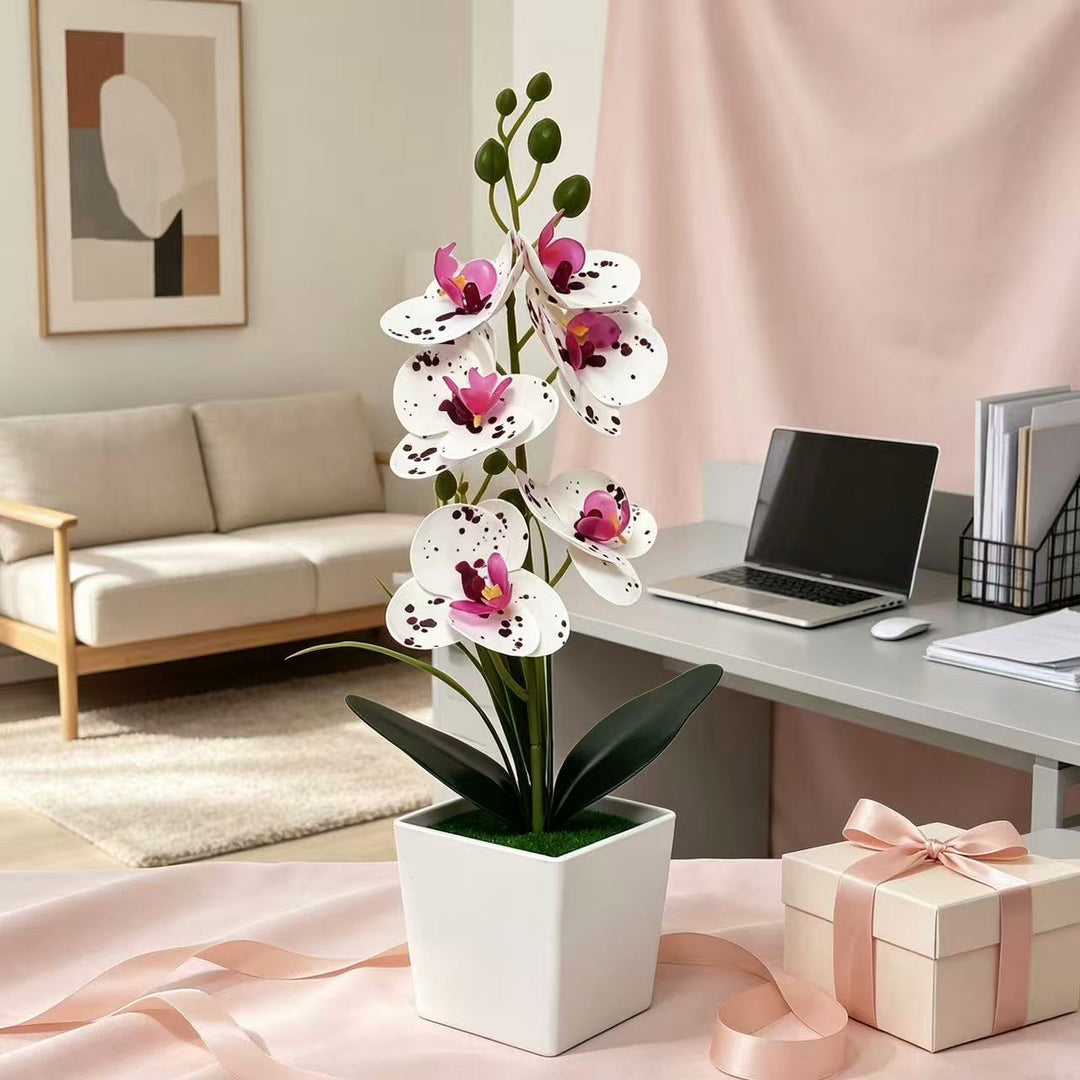 Elegante Kunstmatige Orchidee Plant voor Tafeldecoratie Thuis