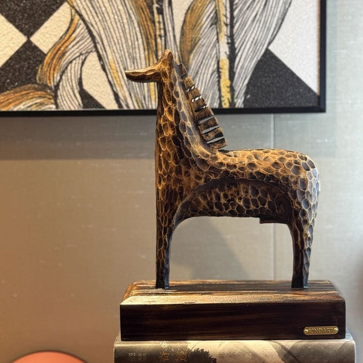 Decoratieve Houten Beeldhouwwerk