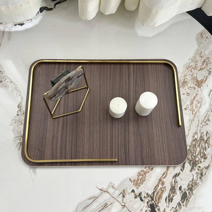 Classic houten serveerblad