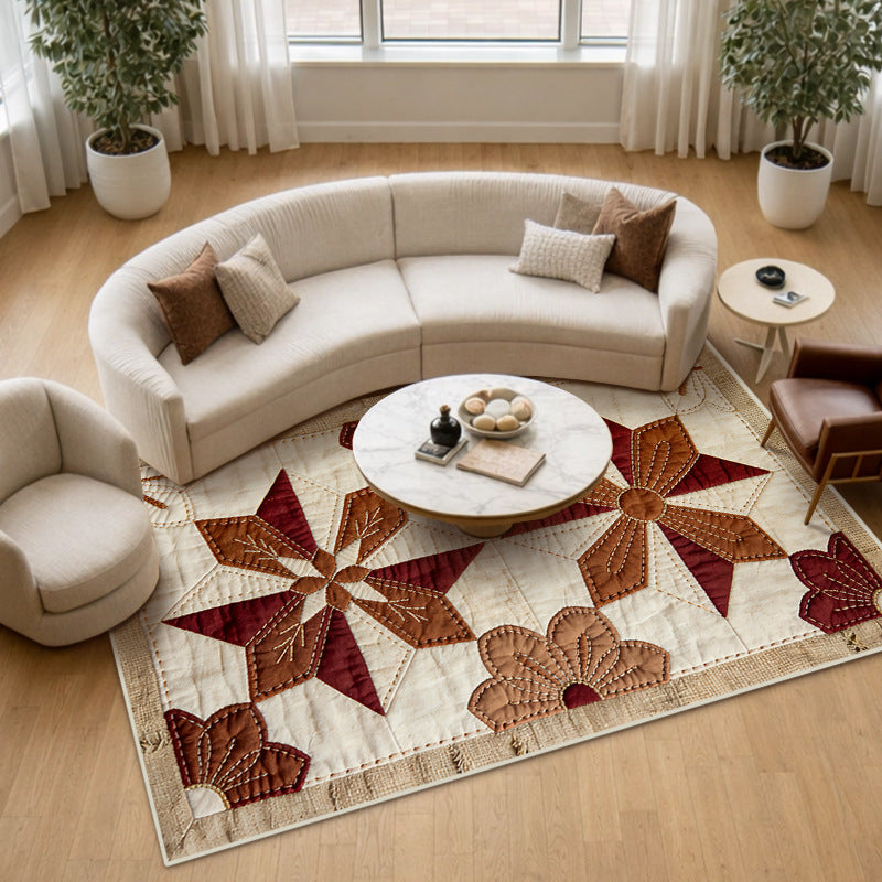 Decoratieve Patchwork Vloerkleed